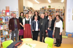 Bibliothektseinweihung durch Erzbischof A. Kothgasser